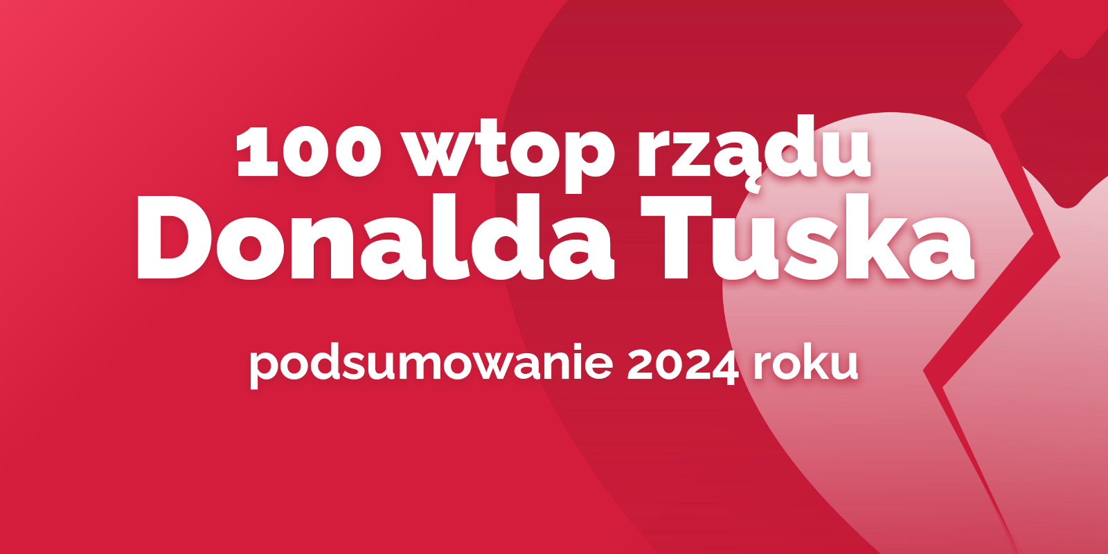 100 WTOP OBECNEGO RZĄDU